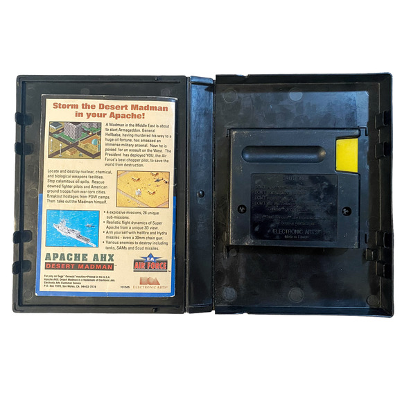 F22 Interceptor (Sega Genesis, 1991) COMPLETE -With Manual - Picture 4 of 9